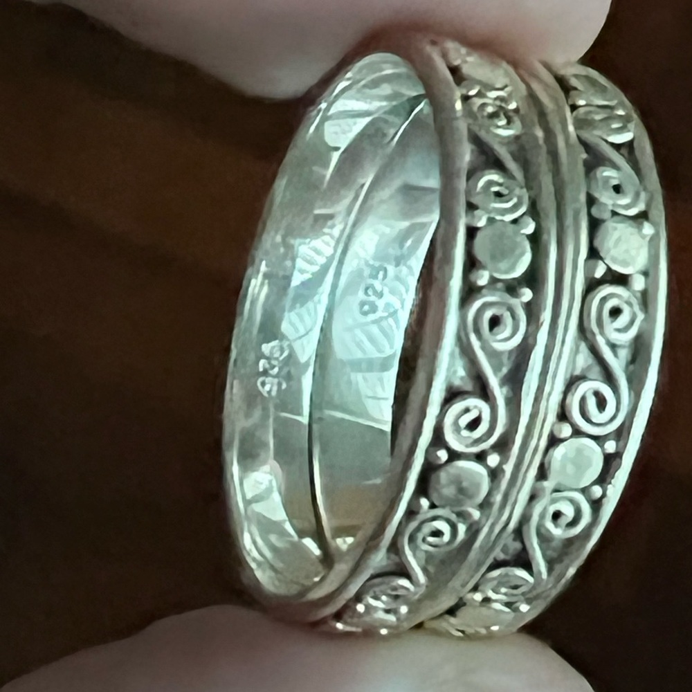 Sterling Silver Stacking Rings - Picture 5 of 9
